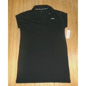 DKNY Women's‎ SZ MED Pullover Black Polo Dress~NWT